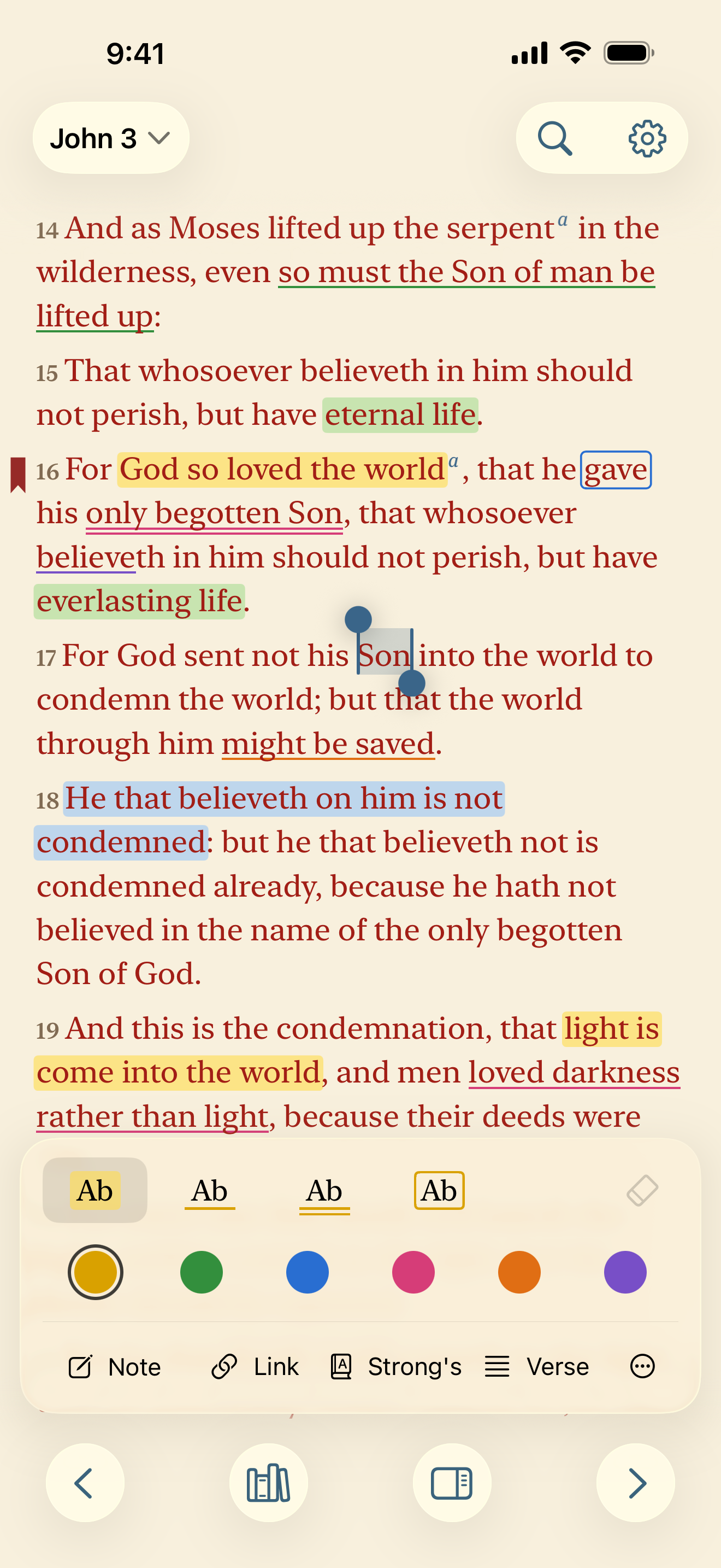 Thy Word is True: KJV Bible screenshot 2